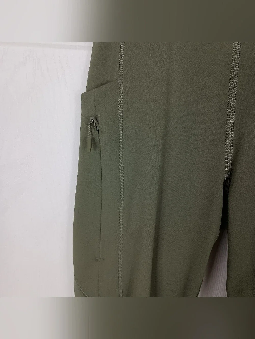 Lululemon Leggings 4 Womens Green Fast Free High Rise Light Reflect Running 27